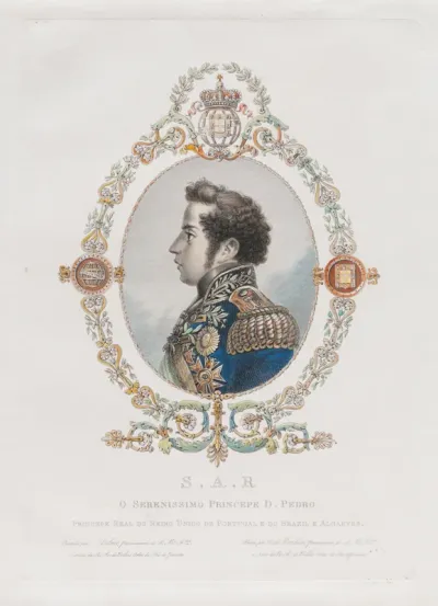 S. A. R. o Serenissimo Principe D. Pedro. Principe Real do Reino Unido de Portugal e do Brazil e Algarves