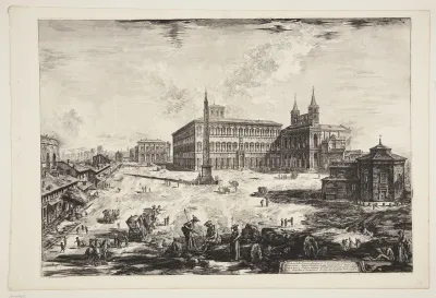 S. Giovanni in Laterano med foranliggende plads