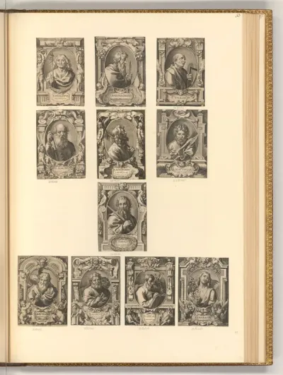 S. S. Apostolorum et Evangelistarum Icones