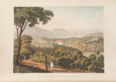 S. W. View of the City of Rio de Janeiro