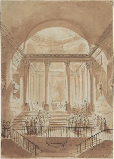 Sacrifice in a Classical Building