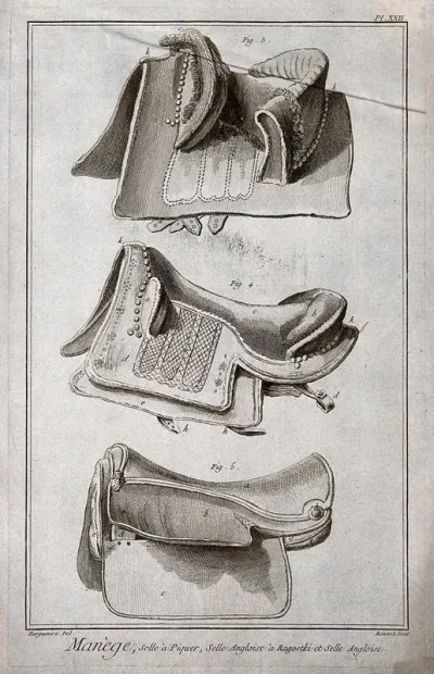 Saddles: three types