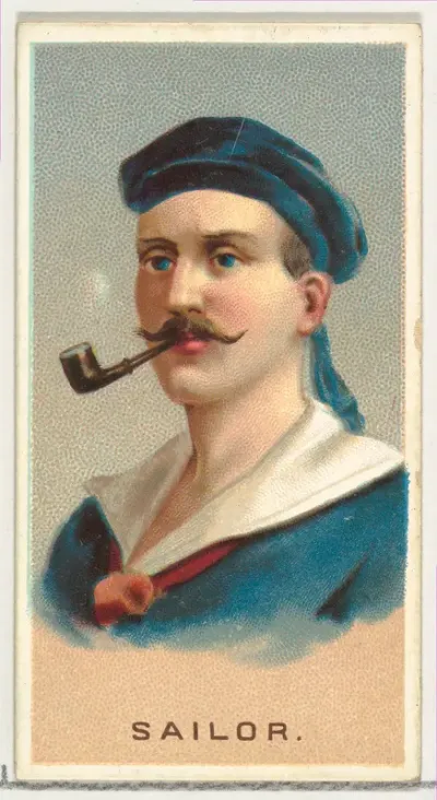 Sailor, from World's Smokers series (N33) for Allen & Ginter Cigarettes
