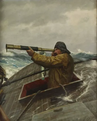 Sailor with Monocular