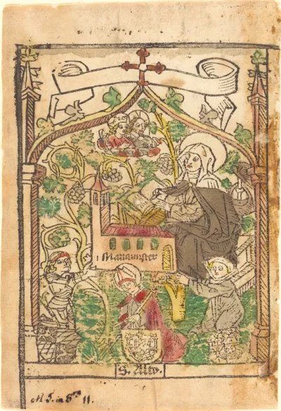 Saint Alto, Saint Bridget and the Founders of the Mariamunster