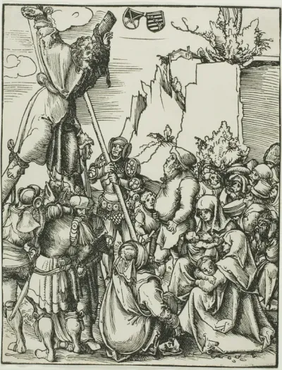 Saint Andrew, from The Martyrdom of the Apostles