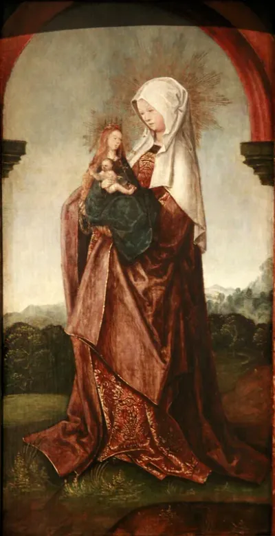 Saint Anne carrying the Virgin and Child