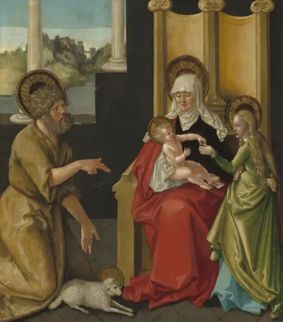 Saint Anne with the Christ Child, the Virgin, and Saint John the Baptist