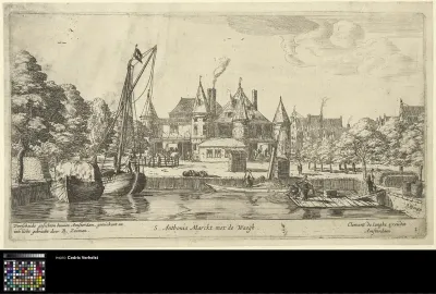 Saint Anthony Market with the weigh house