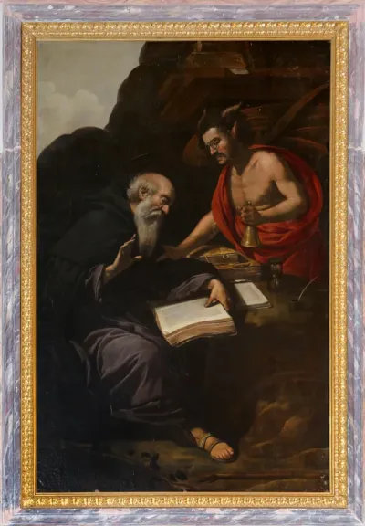 Saint Anthony the Great tempted by the devil
