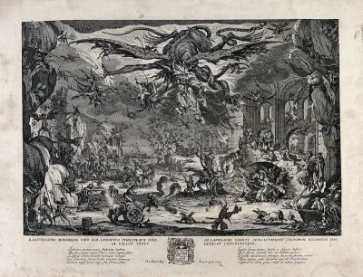 Saint Antony Abbot: his tormenting by devils