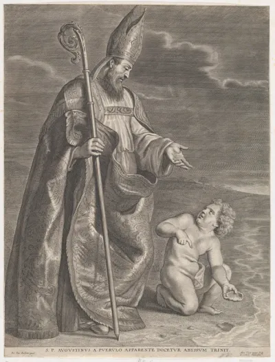 Saint Augustine Appearing to a Child on a Beach, ca. 1662 95