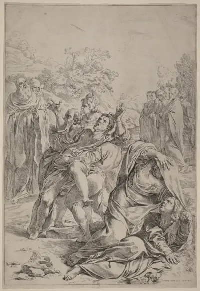 Saint Benedict Healing the Possessed