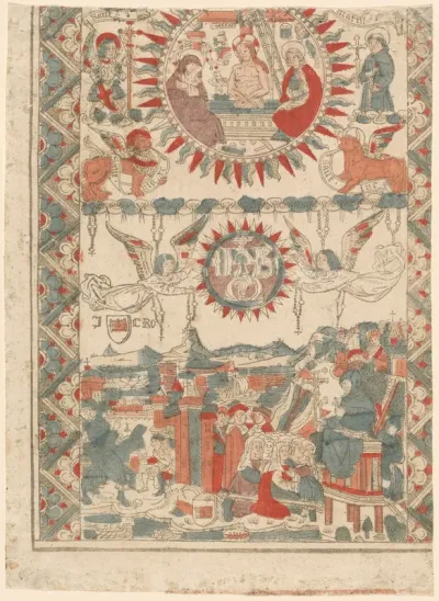 Saint Bonaventure Arriving and Preaching in Lyon