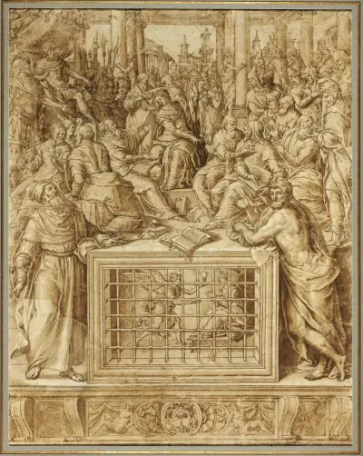 Saint Catherine Disputing with the Philosophers