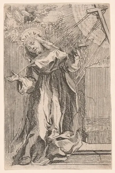 Saint Catherine of Siena Receiving the Stigmata