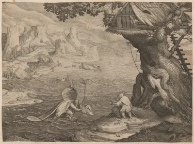 Saint Christopher with the Christ Child