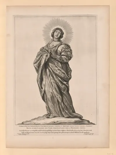 Saint Cunera, from Saints of the North and South Netherlands