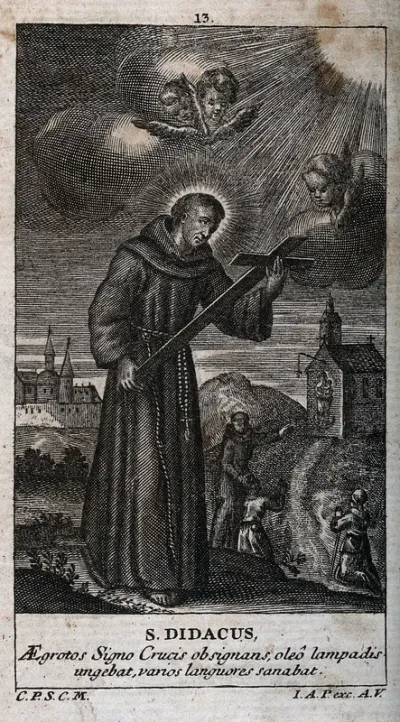 Saint Diego of Alcalà (Saint Didacus)