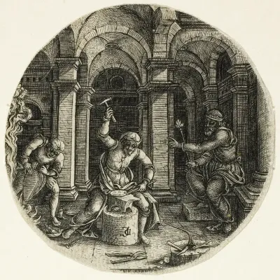 Saint Eligius and King Dagobert