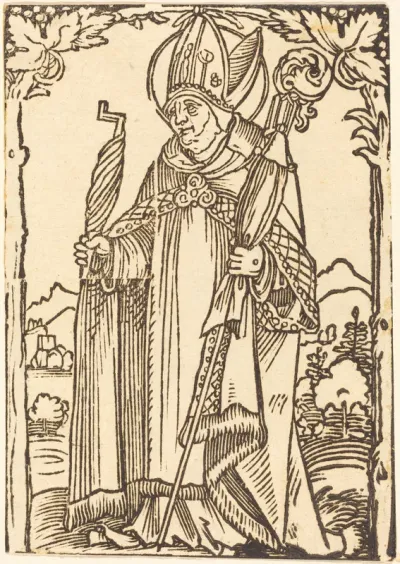 Saint Erasmus as Bishop