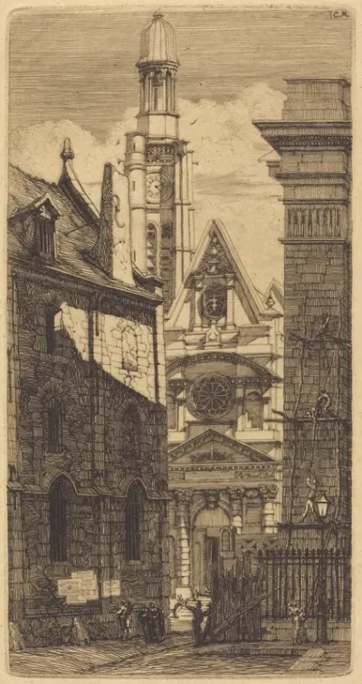 Saint-Etienne-du-Mont, Paris (Church of St. Stephen of the Mount, Paris)
