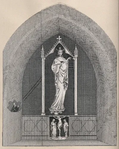 Saint Faith. Etching after J. Schnebbelie, 1821