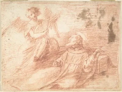 Saint Francis and an Angel with a Viola da Braccio (The Ecstasy of Saint Francis)