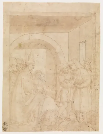 Saint Francis Before the Bishop