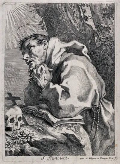 Saint Francis of Assisi in ecstasy