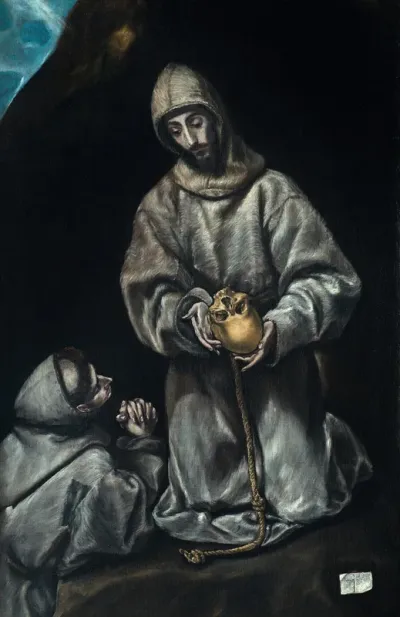 Saint Francis of Assisi in Meditation