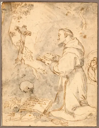 Saint Francis Praying