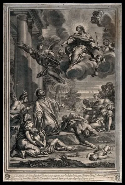 Saint Francis Xavier: he intercedes for plague patients in Mannar Island and Japan