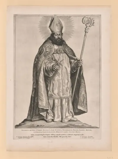 Saint Frederick of Utrecht, from Saints of the North and South Netherlands