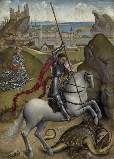 Saint George and the Dragon, c. 1432