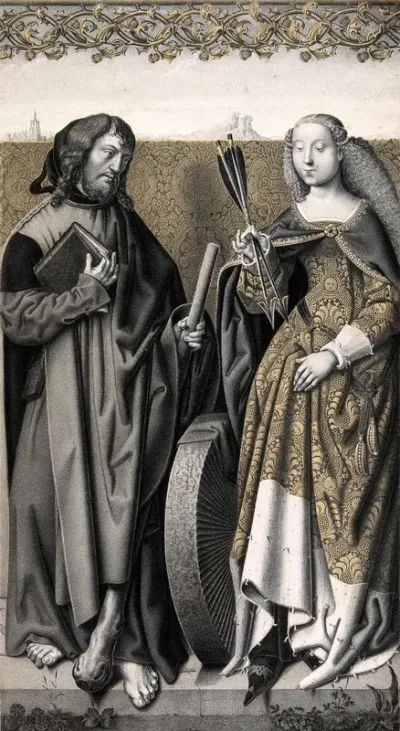 Saint James the Less and Saint Christina