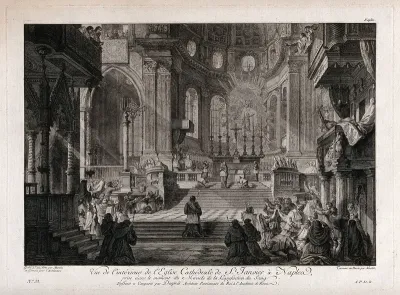 Saint Januarius: ceremony marking the liquefaction of his blood in Naples cathedral