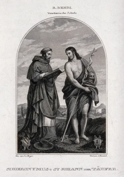 Saint Jerome and Saint John the Baptist