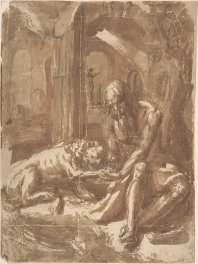 Saint Jerome and the Lion