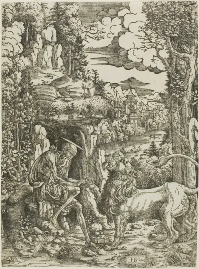 Saint Jerome and the Lion