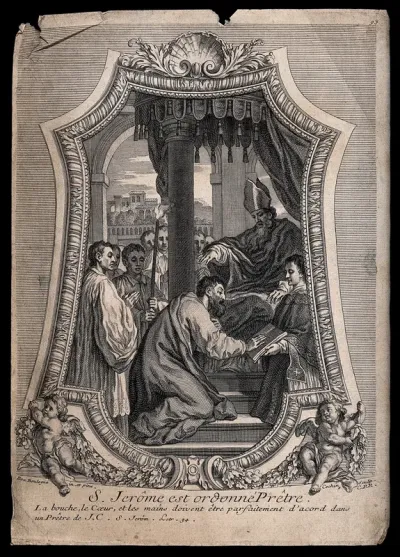 Saint Jerome: he is ordained priest