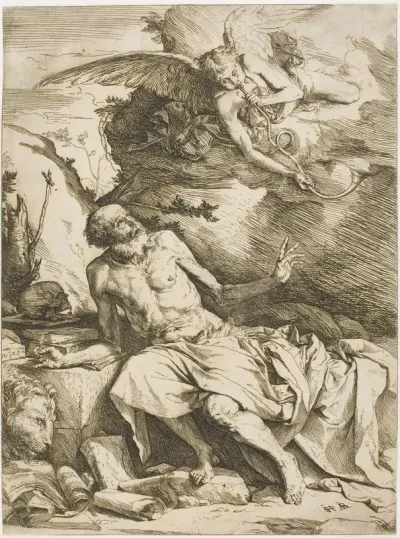 Saint Jerome Listening to the Trumpet of the Last Judgment
