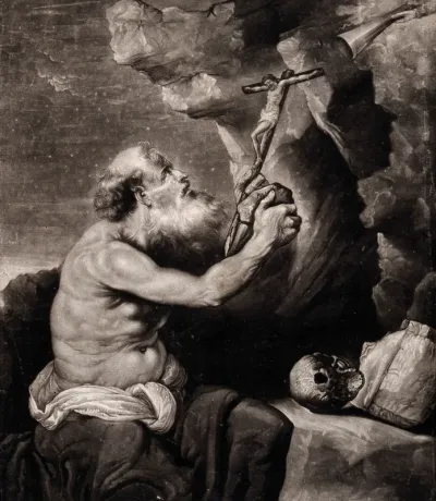 Saint Jerome (?) or Saint John the Evangelist (?)