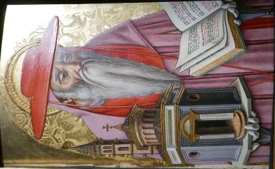 Saint Jerome (panel from an altarpiece)