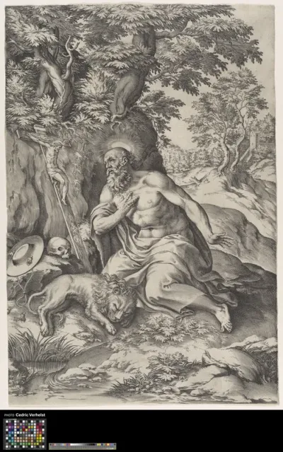 Saint Jerome Penitent in the Wilderness