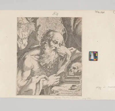 Saint Jerome Reading