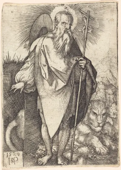 Saint Jerome Standing