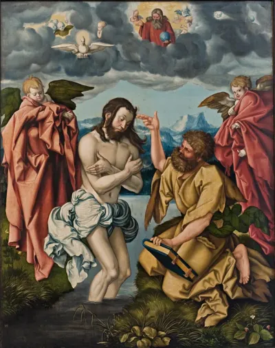 Saint John Altarpiece: Baptism of Christ