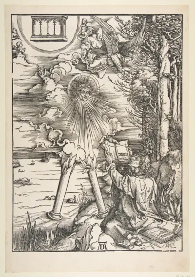 Saint John Devouring the Book, from "The Apocalypse"