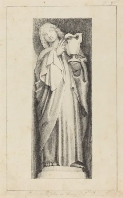 Saint John, from Henry the Seventh's Chapel  Westminster Abbey